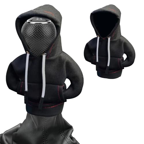 

LIKENNY Чехол на рычаг переключения передач Худи Универсальный чехол на ручку переключения передач Украшение салона автомобиля Смешные аксессуары для украшения автомобиля Защитный чехол для рычага переключения передач