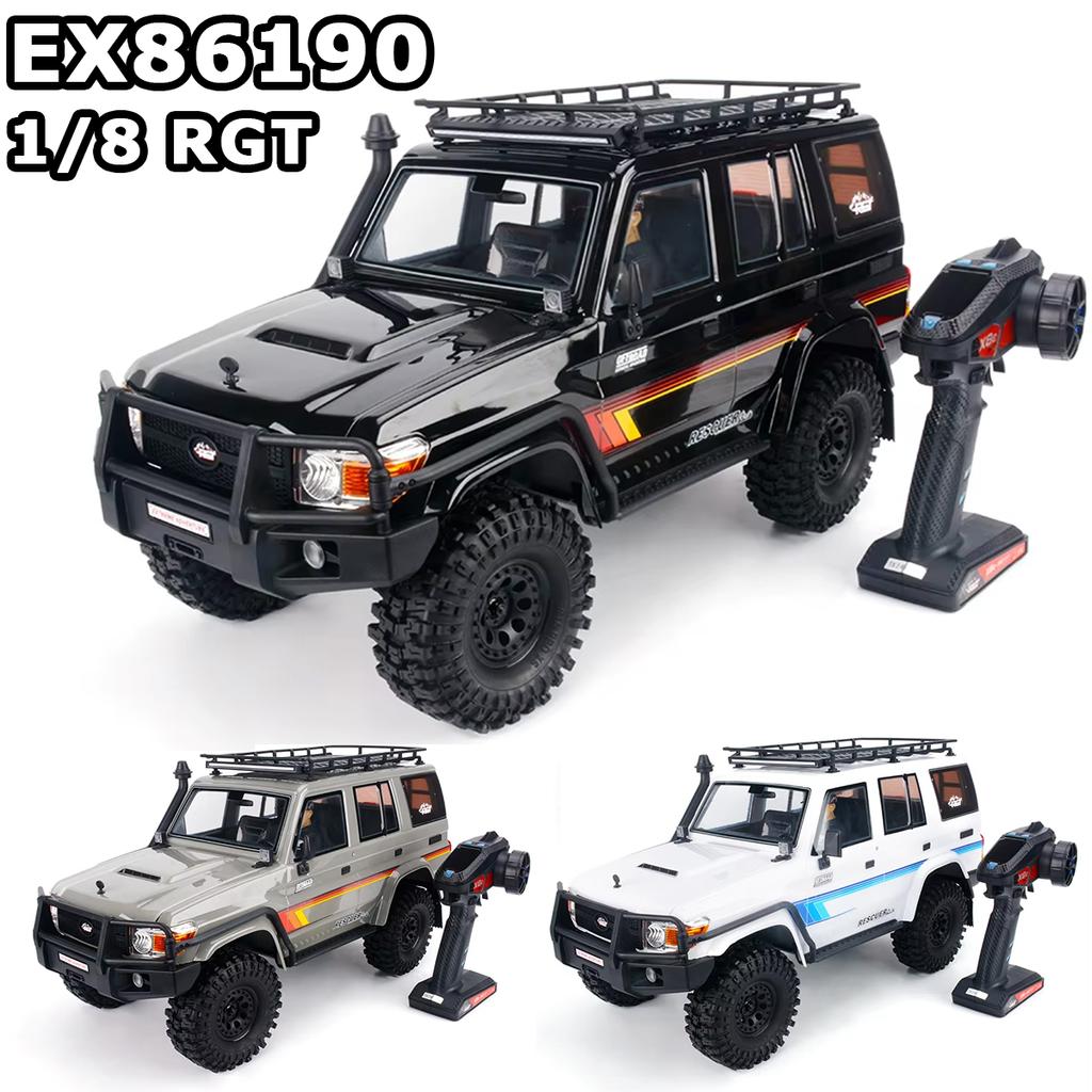 1/10 RGT EX86190 RC Cars Off-Road Vehicle Rescuer Lc76 8 Channel 4WD Crawler Rock Buggy RTR 2.4GHZ 2Speed Shift Off-road