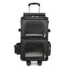 Large Capacity Double Layer Pet Travel Rolling Carrier For Cats Outdoor Portable Cat Rolling Luggage Bag