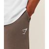 Gymshark Crest Straight Leg Joggers Soft Brown A5a1o Nbzv