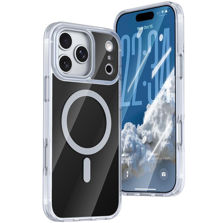 Case for Xiaomi 17 Pro Max/17 Pro/17/15T Pro New Sale Cloud Magnetic Full Coverage Matte Shockproof Colorful Protect Phone Cover Opp Bag&XiaoMi 17 Pro Max чёрный
