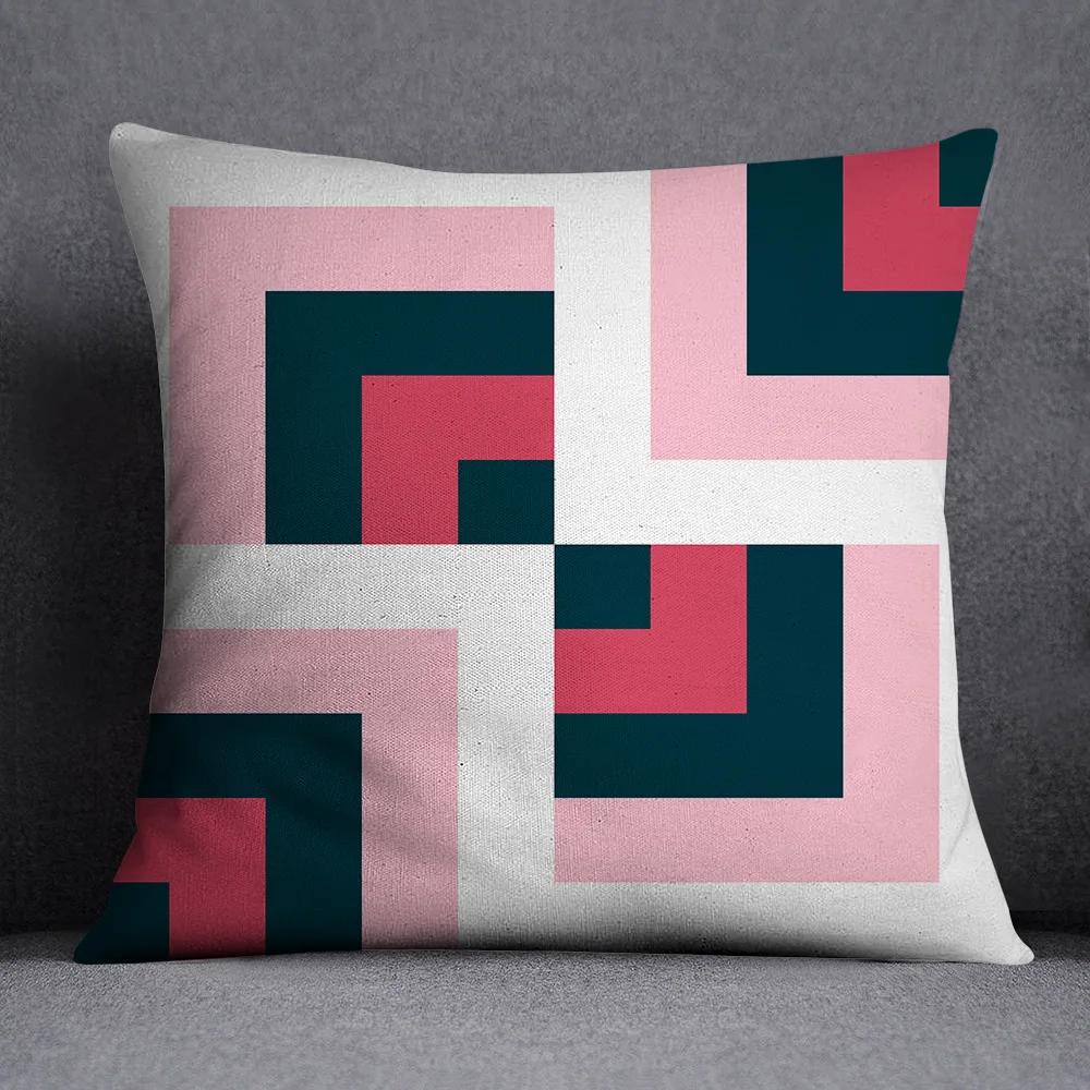 Wohnkultur Geometrische Design Kissenbezug Schlafzimmer Wohnzimmer Minimalistischen Büro Auto Innen
