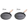 1Pcs Cast Iron Frying Pan Uncoated Non-stick Egg Pancake Pan Crepe Maker Steak Frying Pot Gas Induction Cooker Kitchen Cookware