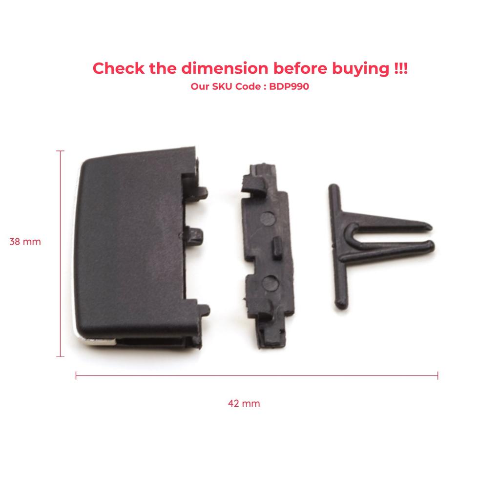 EDP990 Air Conditioner Vent Panel Button for Mercedes C Class W204 S204 C204 GLK X204 2008-2015 A2048304054