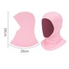 Elegant Ice Silk Women Hijab Scarf Neck Protection Sun Protection Instant Hijab Solid Color Spandex Prayer Hijab Lady