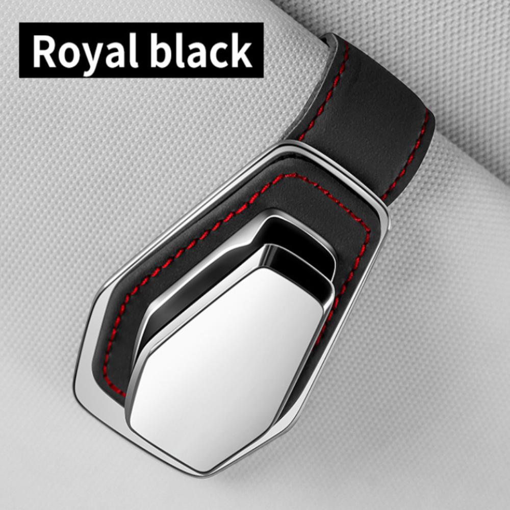 Scratch Resistant Car Eyeglasses Case Anti-Scratch Space-Saving Sun Visor Glasses Clip Shock-proof Protective Eyeglasses Holder чёрный