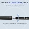 OKHEALING Karbonfaser Billard Queue Stock Professionelle Queues (Black Technology Billard-Anstoßstock mit geringer Durchbiegung, 12,9 mm, Uni-loc Verbindung 147 cm)