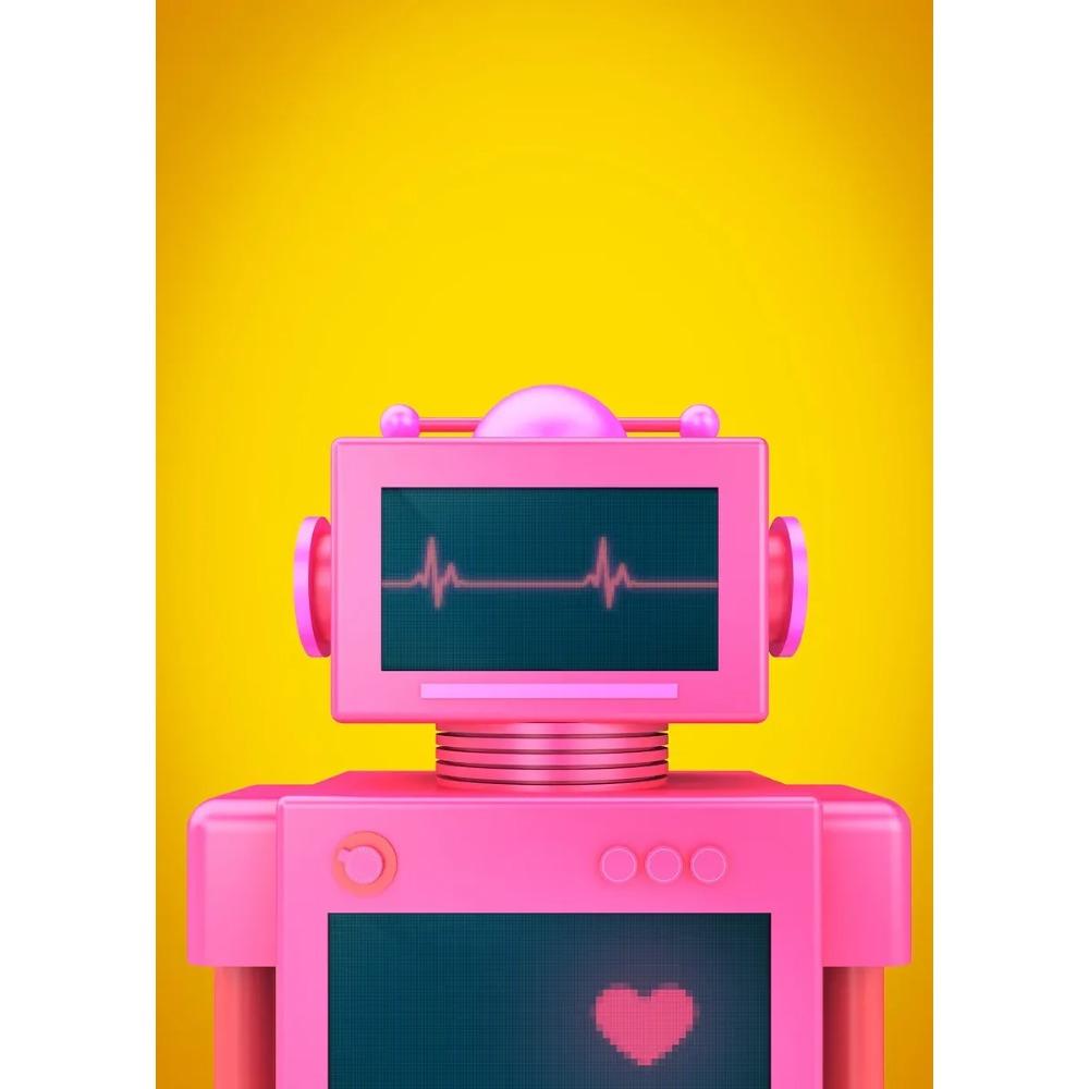 Realistické Abstraktní Roboti Surrealismus Plakáty Cool Robot Kněz Moderní Tisky Plátno Nástěnné Umění Obrázky Domácí Obývací Pokoj Dekor