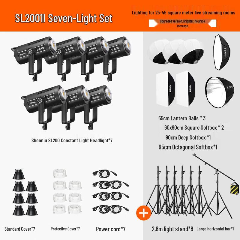 Godox SL200III LED Video Light Kit