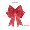 Christmas Decorations, Christmas Bow Decoration, Large Christmas Bows Outdoor, Christmas Bows Comes With Adhesive Backing