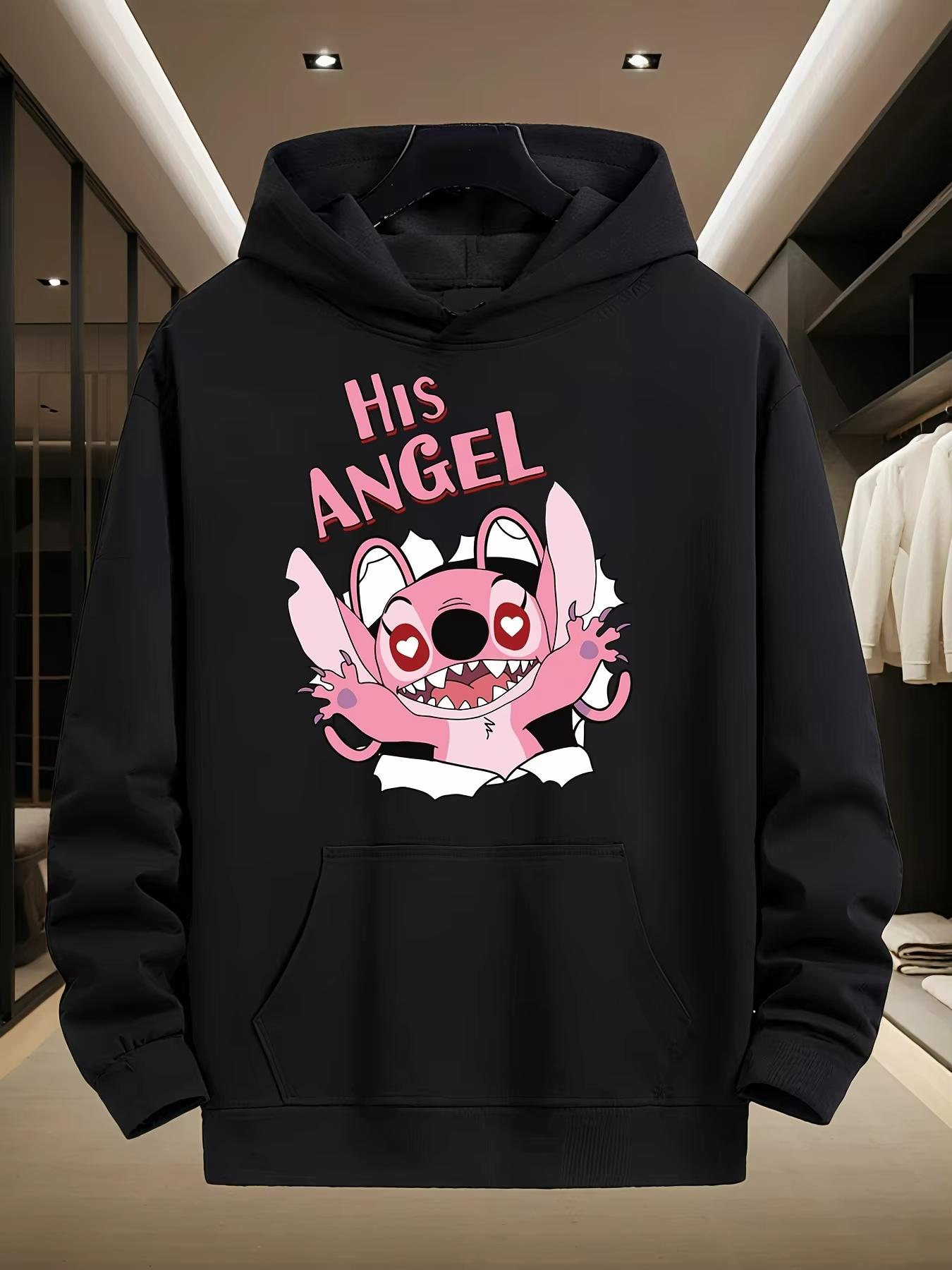 

The Latest Hot-selling Disney Cartoon Pattern Printed Hoodie Couple with The Same Crew Neck Pure Cotton High-quality Hoodie 3XL