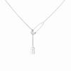 2021 Trend: Sterling Silver Paperclip Tag Love Letter Necklace