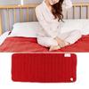Electric Heating Blanket Relieve Muscle Soreness Keep Warm Heated Pads for Winter Use Red