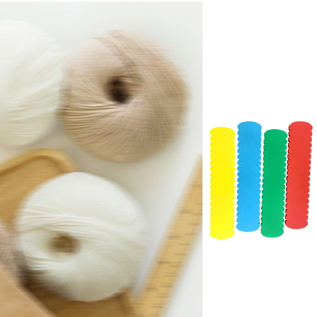 4 Pieces Needlework Thread Holder Embroidery Floss Organizer Stitching Supplies Sewing Thread Storage Sewing Tool