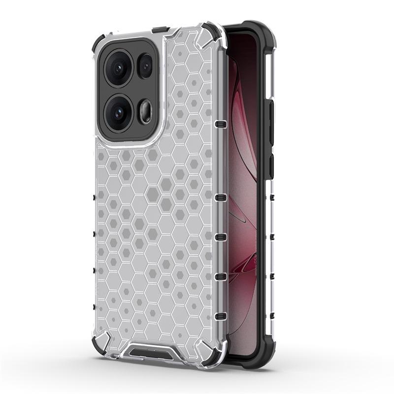 Applicable to OPPO Reno13Pro Honeycomb mobile phone case Reno12Pro all-inclusive Reno11 anti-drop protective case