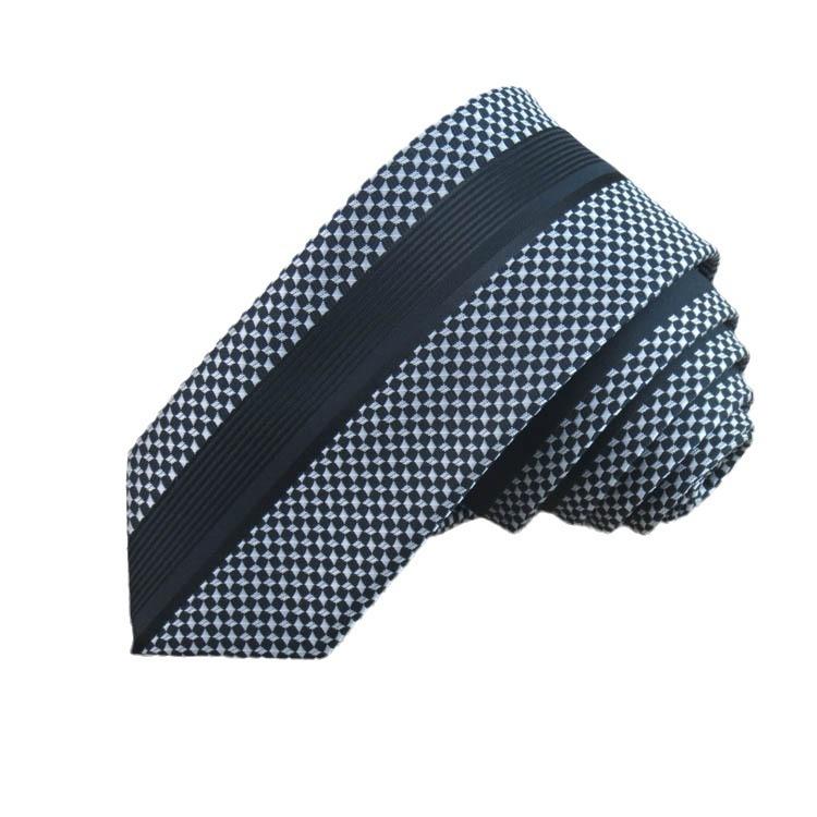 Boutique Fashion Positioning Tie Men'S Personality Stylish Thin Middle Symmetrical Tie