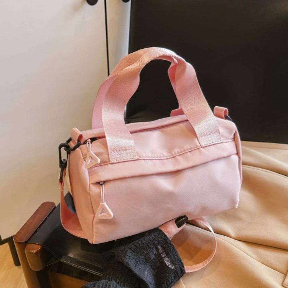 Large Capacity Nylon Crossbody Bag Multi Pocket Tote Bag Korea Style Small Gym Bags  Travel