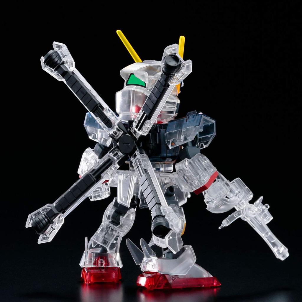 BANDAI SD Gundam Cross Silhouette Crossbone Gundam X1 Silhouette Frame Plastic Model Online Shop (Cross Ver.) [Clear Color] (Hobby Exclusive)