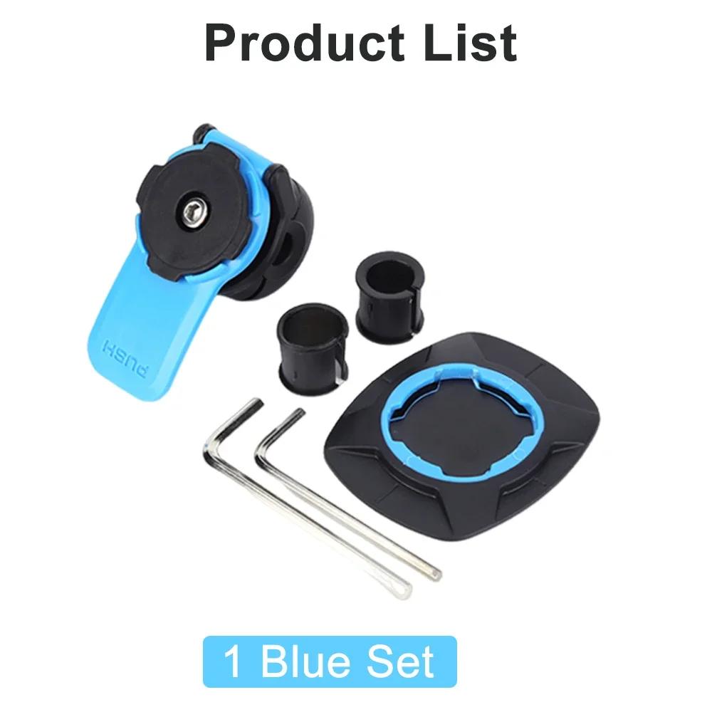 Držák telefonu na motocykl, kolo, protiskluzový, absorbující otřesy, stojan na telefon, otočný o 360°, protinárazové, bezpečnostní držáky na telefon na řídítka