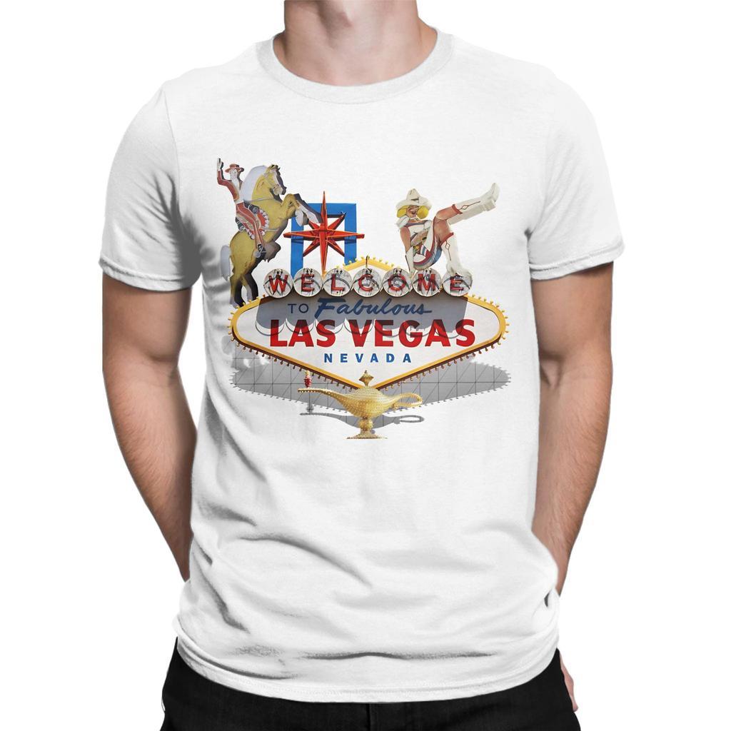 Las Vegas Welcome Sign Funny 100 Cotton Tshirt Fabulous Las Vegas Tees Tops For Unisex