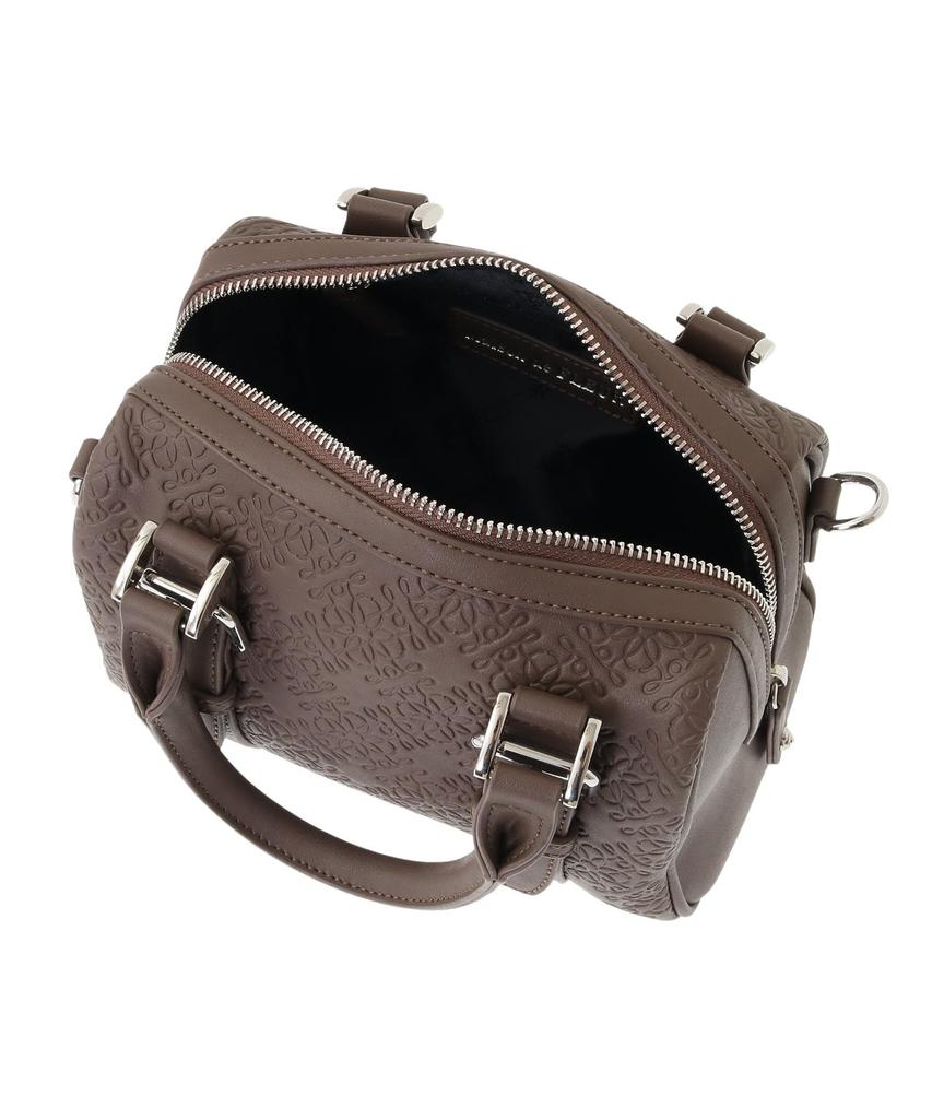 De Bag FLEUR Monogram Mini Boston Bag 8A44F0J2100 Charcoal Gray [Maison Fleur] Women's