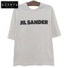 Men's Logo Oversized Cotton T-Shirt, White, Size L, JSMU707045 Tops L whiteUsed
