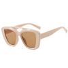  New Fashionable Square Sunglasses For Men And Women Irregular Sun Glasses Female Retro Unique Ocean Lens Big Eyewear