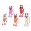 Colorful Cat Acrylic Bookmark with Hanging Design