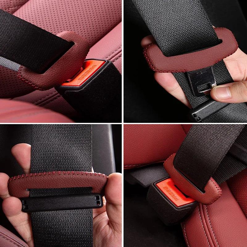 Car Safety Buckle Protection For BMW X1 X2 X3 X4 X5 X6 F30 F34 F10 F20 G20 G30 G01 G02 G05 F15 F16 1 3 5 7 Series Accessories
