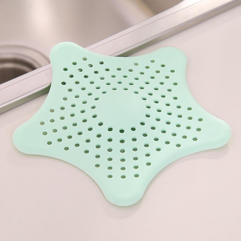 Anti-Clog Hair Filter Drain Cover for Sink and Bathroom Floor