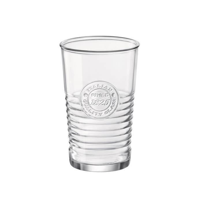 Verre - Bormioli Rocco - Officina - Transparent - 475 Ml - 6 Unités