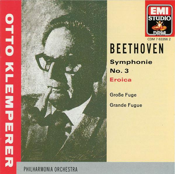 

CD LUDWIG VAN BEETHOVEN, OTTO KLEMPERE - Symphonie No.3 Eroica CDM7633562 Angel Records 1990 Europe Classical Used