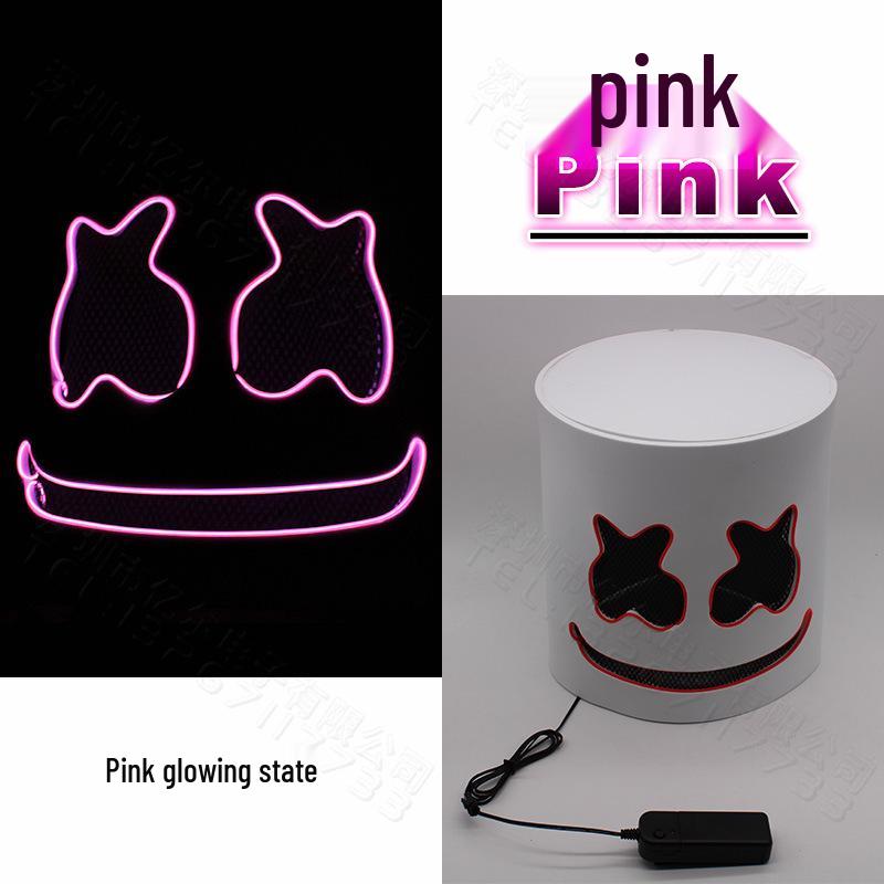 

Светодиодная маска Marshmello - Головной убор для DJ-фестиваля и Хэллоуин-вечеринки