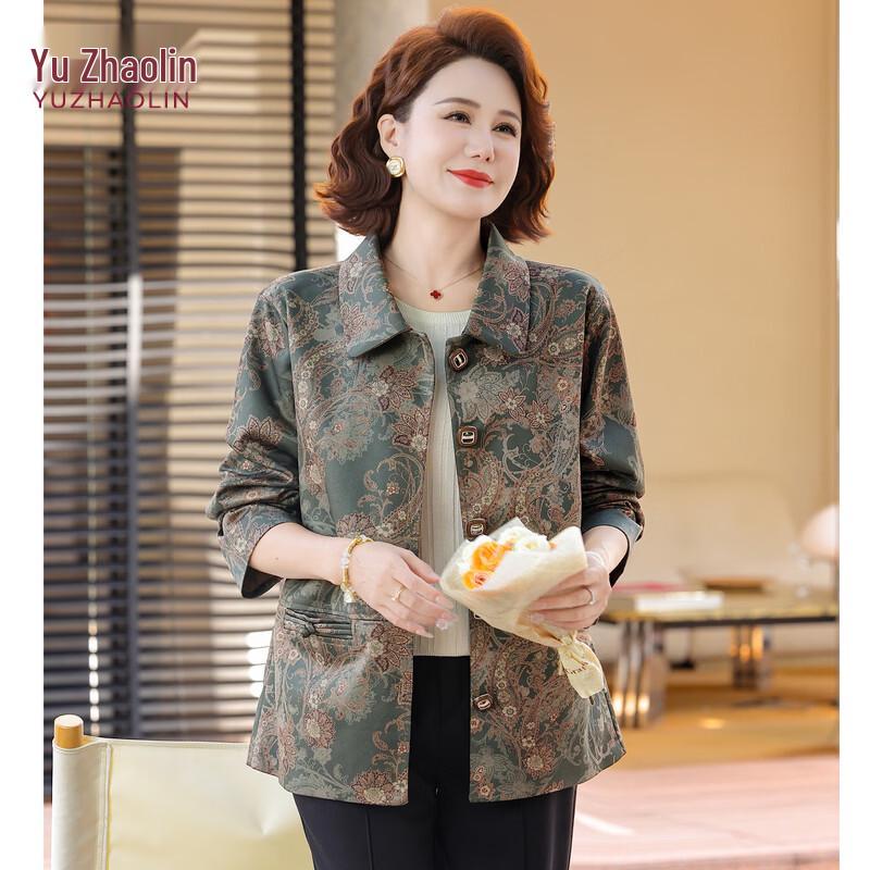 

YUZHAOLIN Women s New Chinese Style Spring Cardigan 4XL