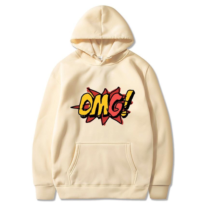 My God 2025 Autumn/Winter Printed Hoodie, Daily Casual Pullover, Classic Top, Harajuku Street Wear, Fashionable Warm Hoodie