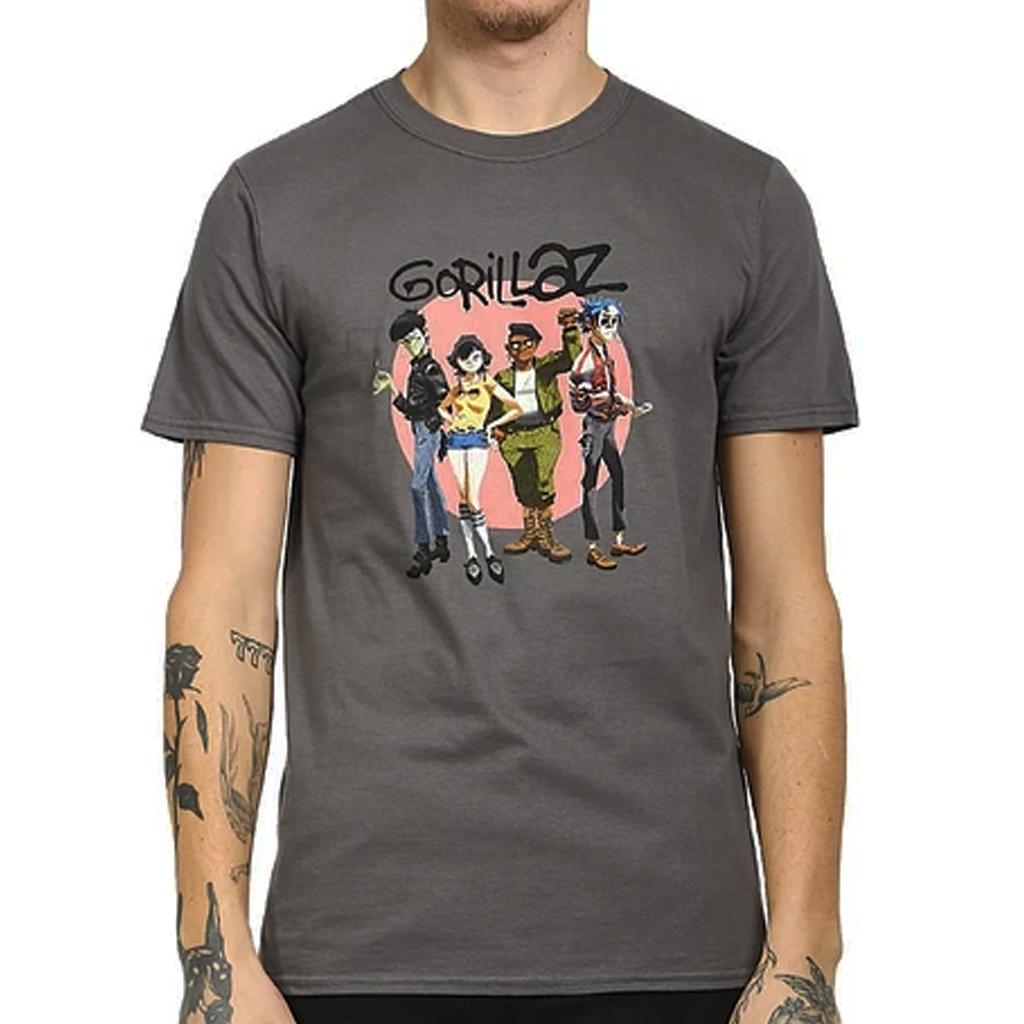 Gorillaz Бавовняна футболка унісекс для групових пострілів