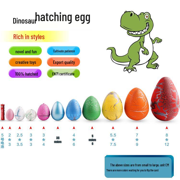Dinosaur Egg Hatching Toy Set - Expanding Water Surprise for Kids' Gifts