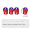 Car Sticker 4pcs Car Wheel Tire Valve Tyre Caps Universal Auto Accessories For Mercedes Benz CLK GLC W212 C200 C300 W203 W204 W2