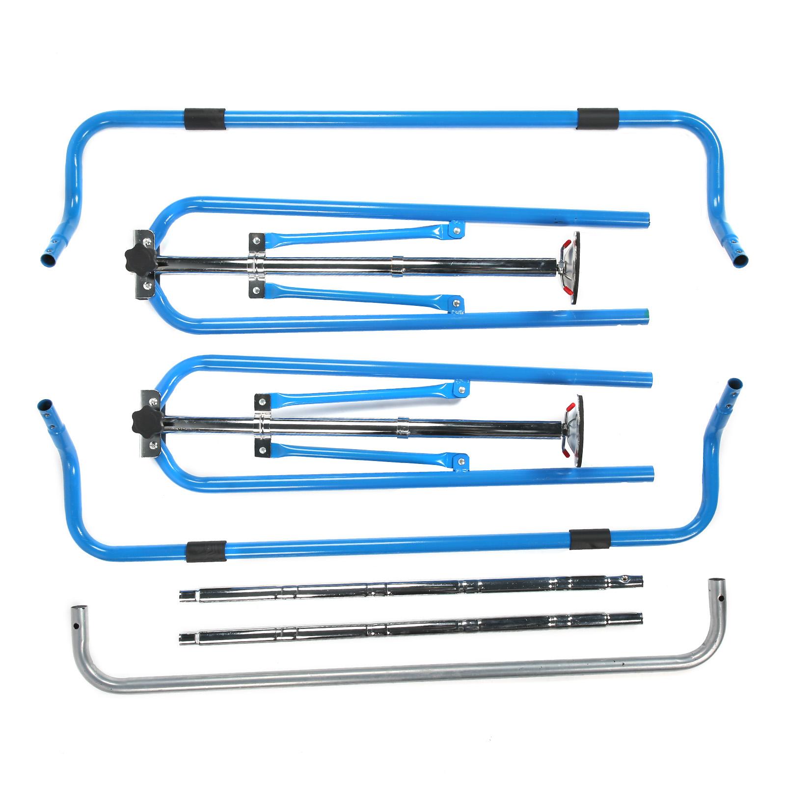 Kids Horizontal Bars Adjustable Height Gymnastics Training Bar Foldable Home Gym