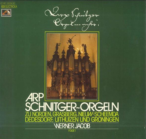 

LP Record WERNER JACOB Arp Schnitger Orgeln 1C1873021415 DIE STIMME SEIN Germany Classical Used