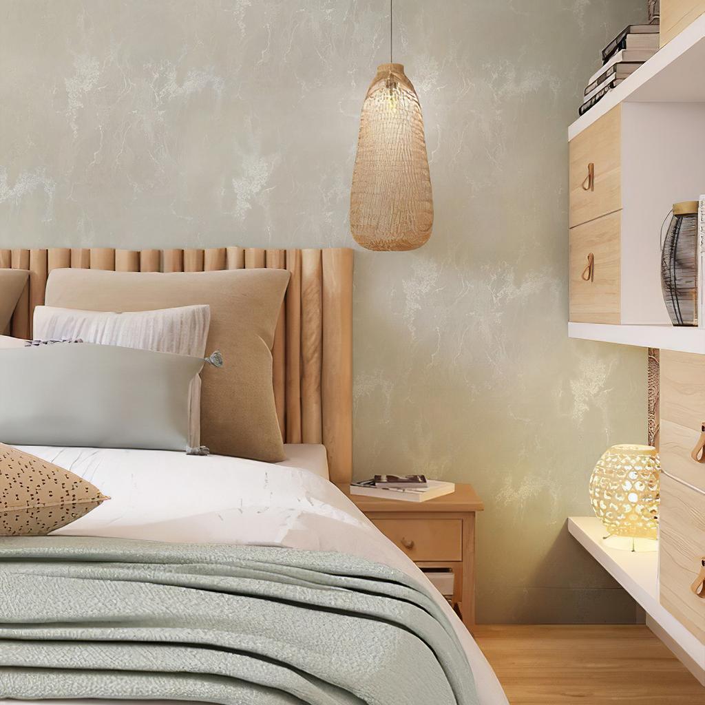 Sparkling Silver Marble Wallpaper Beige Self Adhesive Waterproof Wallpaper Silver With Fine Shimmer Wallpaper Furniture Sticker