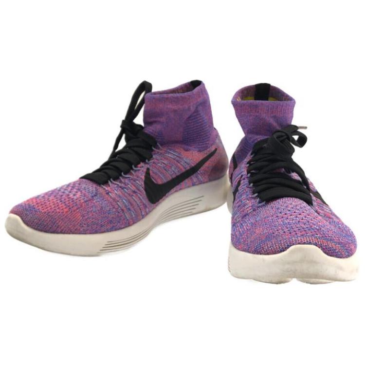 Nike LunarEpic Flyknit Women Sneakers Pink Hot-Punch Pink-Purple 818677-604