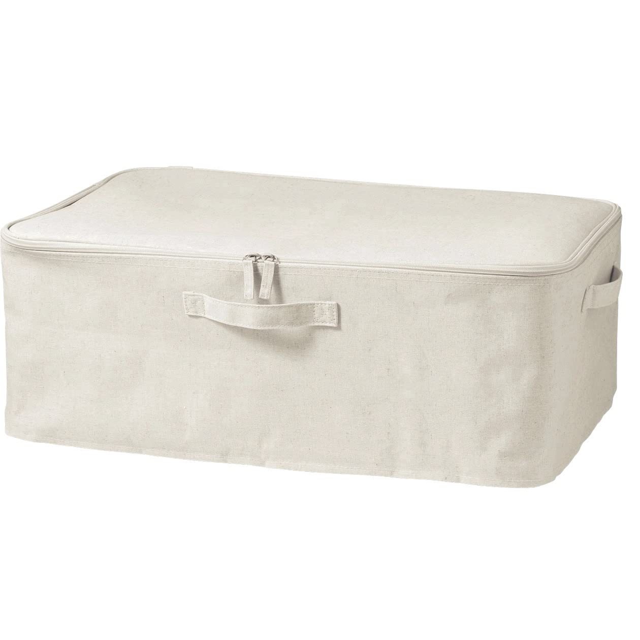 MUJI Soft 59cm x 39cm x 23cm Polyester Clothing Storage Item Number 12403531 Box, Large, (W) (D) (H), Linen, Case,