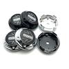 4 Stück/Los 68mm Auto Radnabenabdeckung Blume Hohe Kappe Passend 45mm MOMO Pfeil Emblem Abzeichen Aufkleber Styling Auto Zubehör