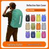 Reflective Waterproof Rain Cover for Outdoor Hiking and School Backpacks