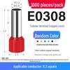 Copper Pre-insulated Tubular Pin Terminal E1508, VE1008, European Style Cold Crimp Wire Lug