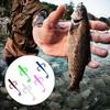 25Pcs 70mm 2.2g Fishing Lures Slow Sinking Lures Fishing Simulation Loach Lures Baits Soft Swimming Lures Fishing Baits