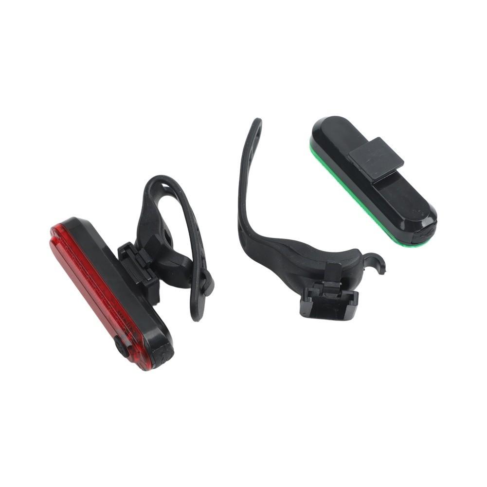 Lampă de Navigație LED pentru Barcă Lampă de Navigație Reîncărcabilă Curele Flexibile de Montare 4PCS black
