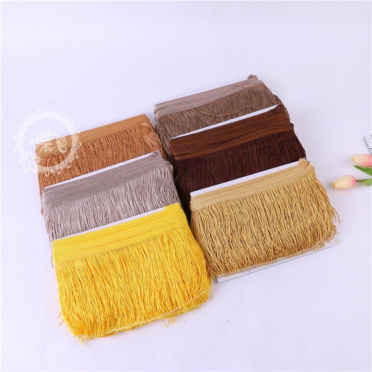 15CM DIY Latin Dance Tassel Fringe Lace Costume Accessories