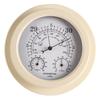 Barometer with Thermometer Hygrometer Dial Type Weather Station Barometric Pressure Measures Simplicity & Easy Reading